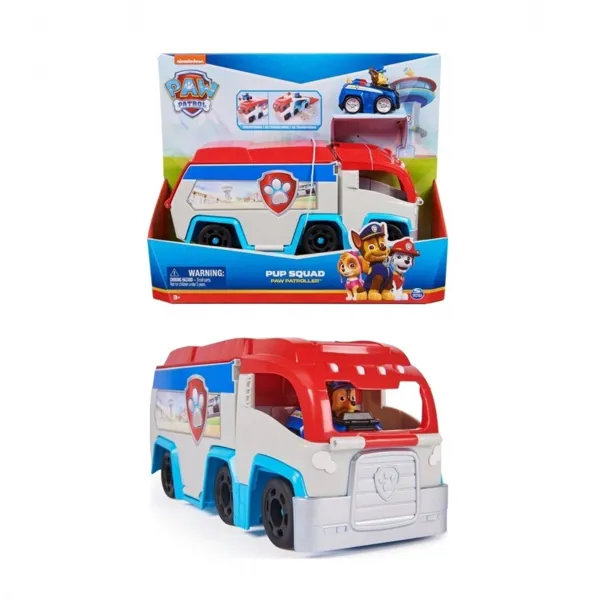 PAW Patrol Pup Squad Devriye Aracı - SPİNMASTER - Ürün Görseli 1
