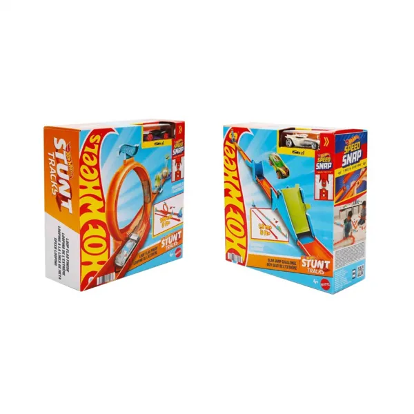 Hot Wheels Stunt Trucks Akrobatik Yarış Pisti Oyun Seti JHK76 - Hot Wheels - Ürün Görseli 1