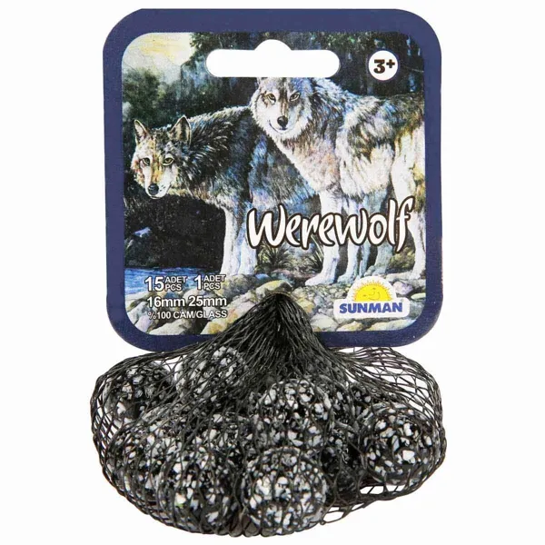 Sunman Misket Werewolf 15+1 File Kartela - Sunman Oyuncak - Ürün Görseli 1