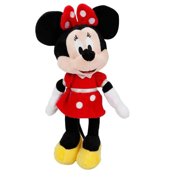 Sunman Peluş Mınnıe Kırmızı Elbiseli M/30Cm - Disney - Ürün Görseli 1