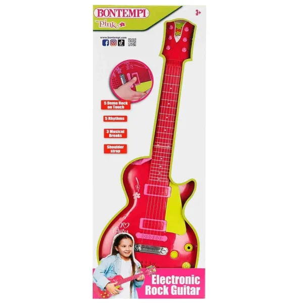 Sunman Gitar Elektronik Tuşlu Telli Askılı - Sunman Oyuncak - Ürün Görseli 1