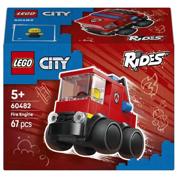Lego City Araçlar İtfaiye Kamyonu 60482 - Lego - Ürün Görseli 1