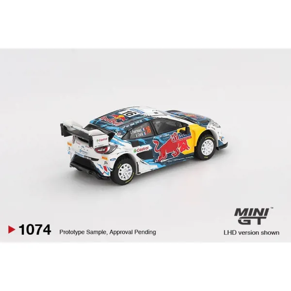 Mini GT 1/64 Ford Puma Rally1 #16 M-Sport Ford WRT 2024 Rally Finland 3rd Place MGT01074 - MINI GT - Ürün Görseli 1