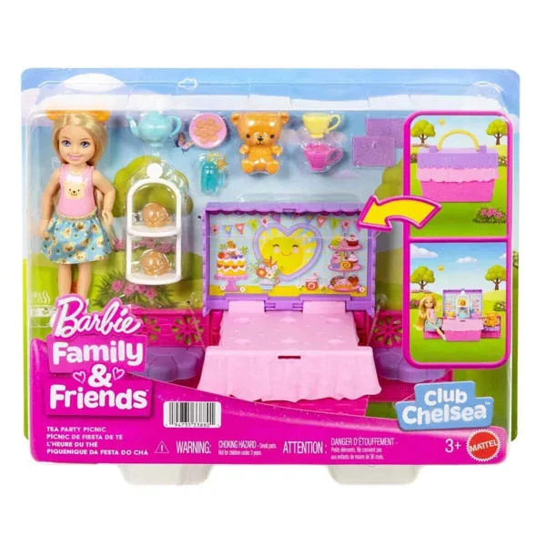 Barbie Chelsea Çay Partisi JJB40 - Barbie - Ürün Görseli 1