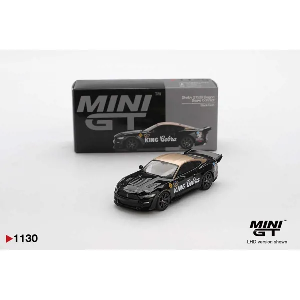 Mini GT 1/64 Shelby GT500 Dragon Snake Concept Black/Gold 01130 - MINI GT - Ürün Görseli 1