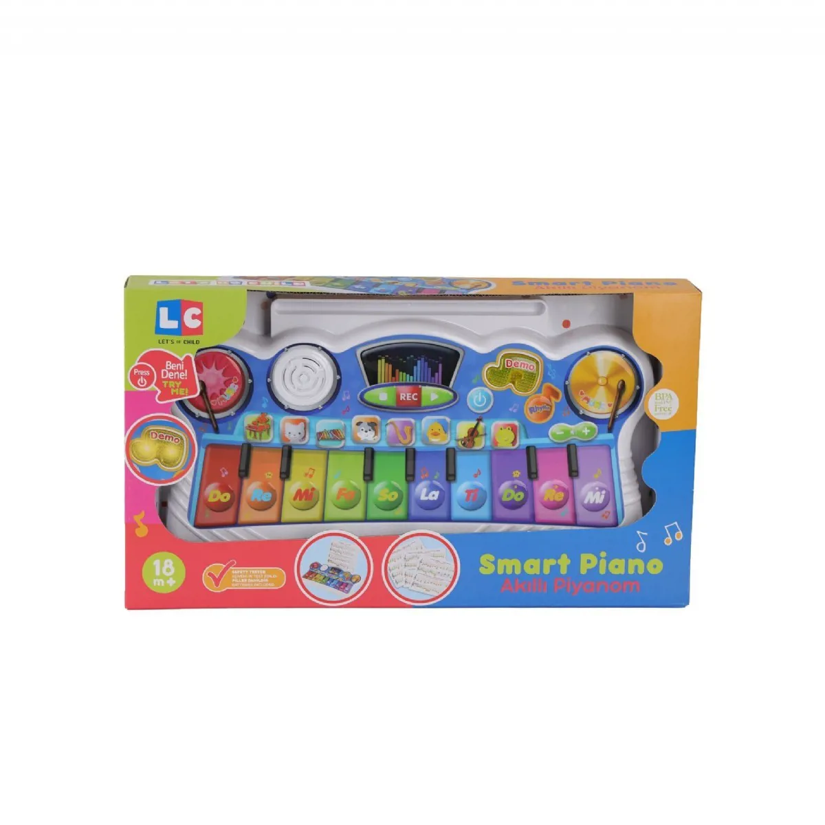 LC Akıllı Piyanom LC-31094 - Let's be Child - Ürün Görseli 1