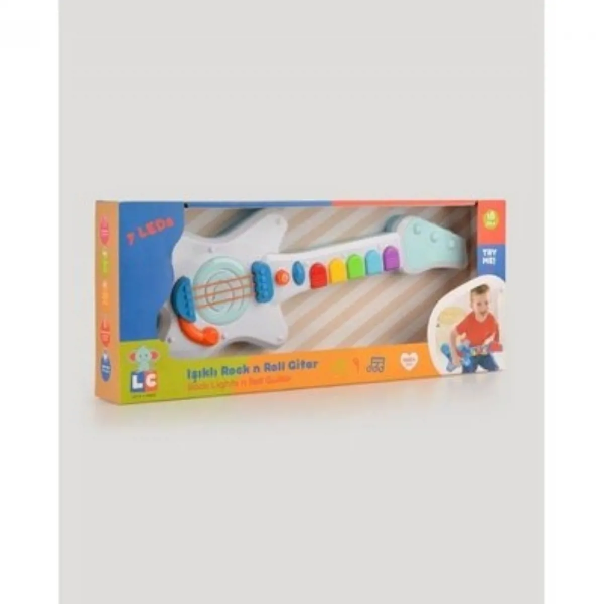 LC Işıklı Roc n Roll Gitar LC-30986 - Let's be Child - Ürün Görseli 1