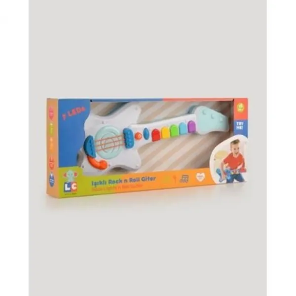 LC Işıklı Roc n Roll Gitar LC-30986 - Let's be Child - Ürün Görseli 1