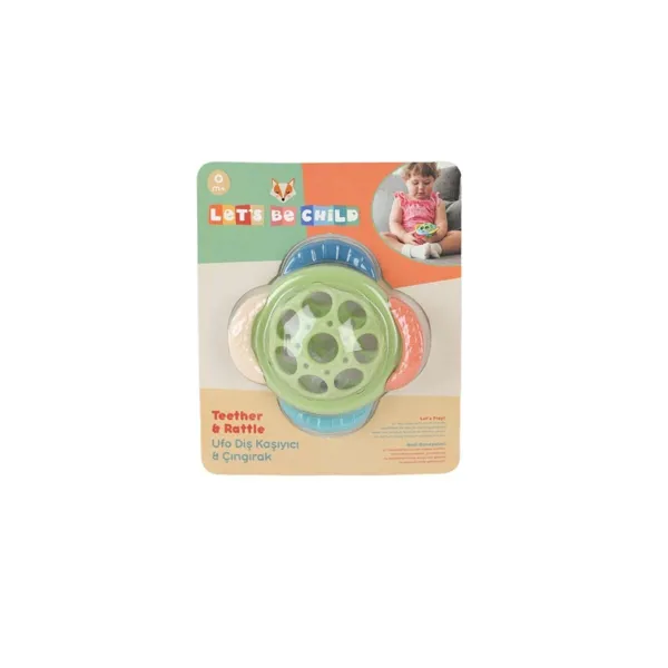 LC Ufo Diş Kaşıyıcı & Çıngırak LC-30800 - Let's be Child - Ürün Görseli 1