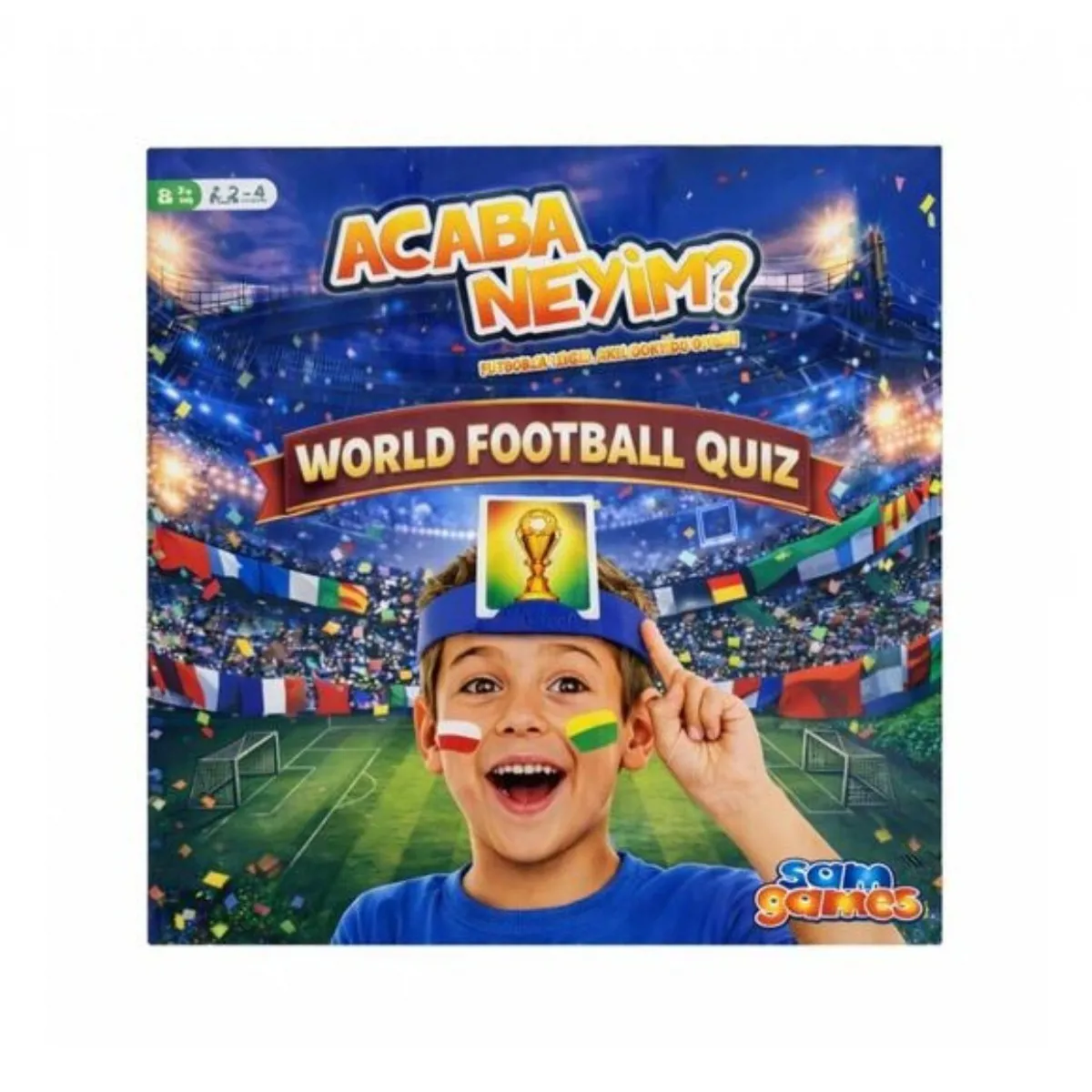 Acaba Neyım Dünya Futbol Quiz - Samatlı Oyuncak - Ürün Görseli 1