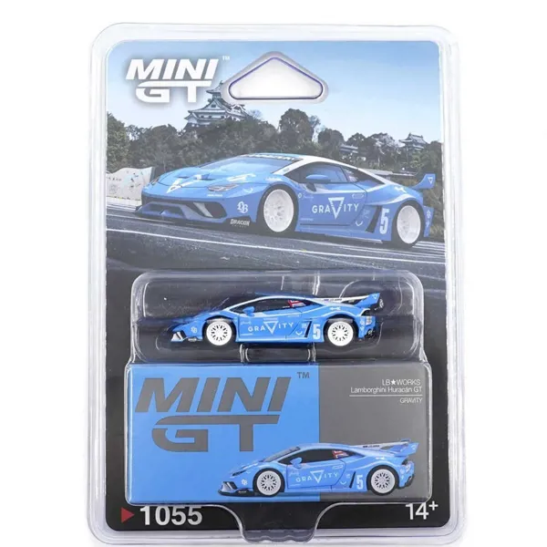 Mini GT 1/64 LB-WORKS Lamborghini Huracán GT GRAVITY - Blister Paket MGT01055-BL - MINI GT - Ürün Görseli 1