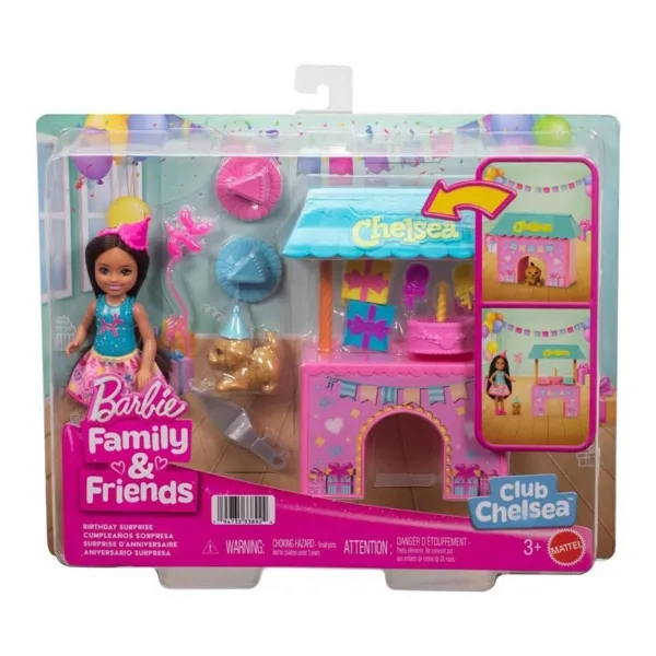 Barbie Chelsea Doğumgünü Partisi Sürprizi JJB41 - Barbie - Ürün Görseli 1