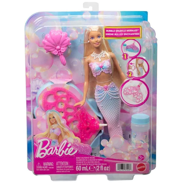 Barbie Baloncuk Işıltısı Deniz Kızı JLW56 - Barbie - Ürün Görseli 1