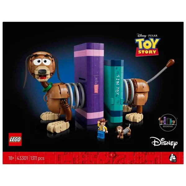 Lego Disney ve Pixar Oyuncak Hikayesi Köpek Slinky Kitap Desteği 43301 - Lego - Ürün Görseli 1