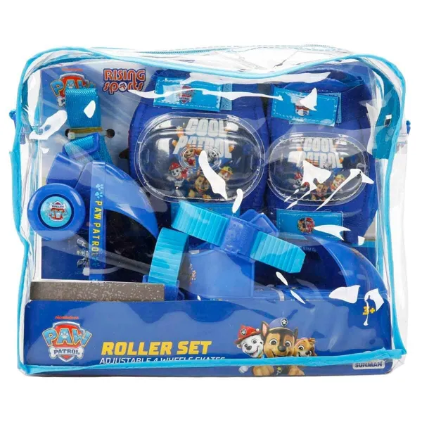 Rising Sports PAW Patrol Çantalı 4 Tekerlekli Ayarlanabilir Paten Seti S00006423 - Sunman Oyuncak - Ürün Görseli 1