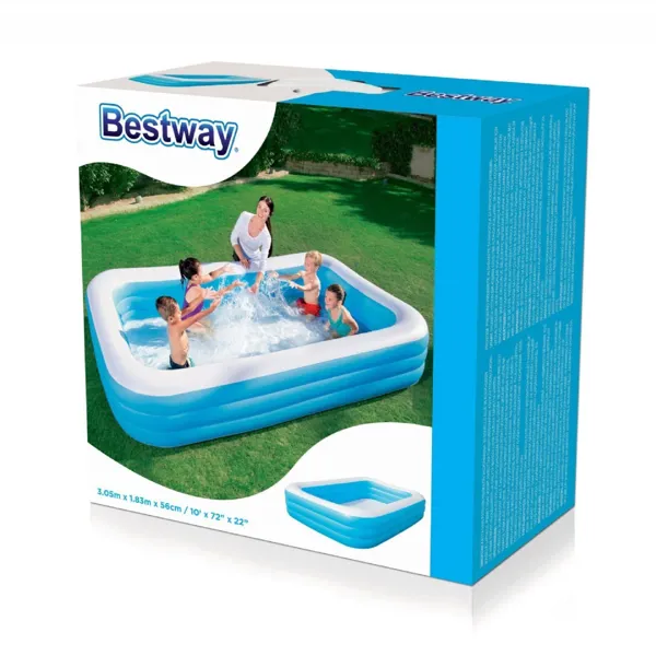 Bestway Dikdörtgen Büyük Şişme Havuz 54009 305x183x56 cm - Bestway - Ürün Görseli 1