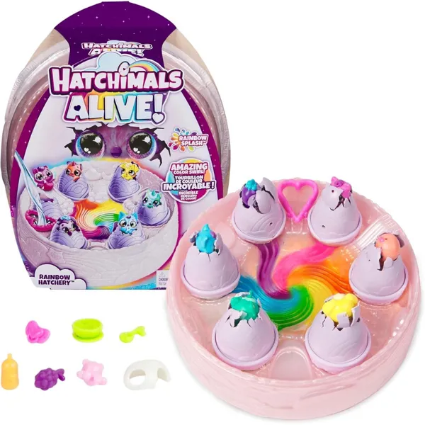Egg Hatchimals Alive Rainbow Hatcery 6070168 - Giochi Preziosi - Ürün Görseli 1