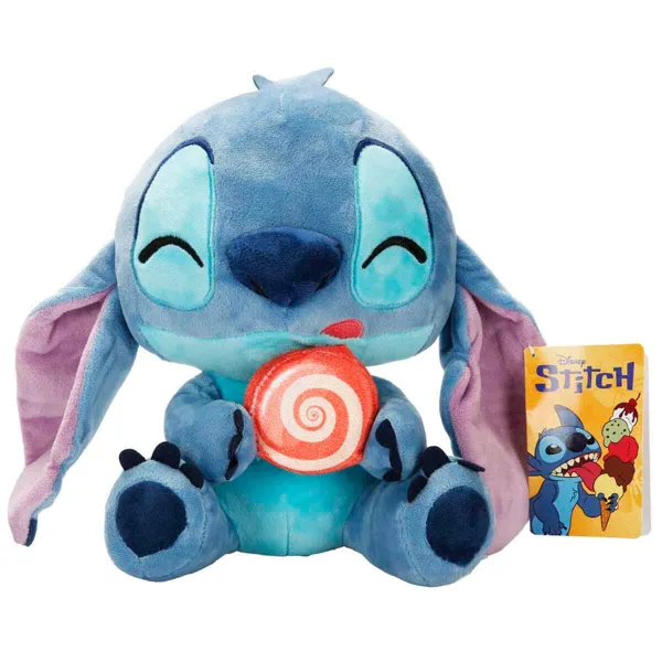 Lolipop Yiyen Stitch Peluş 25 cm - Sunman Oyuncak - Ürün Görseli 1