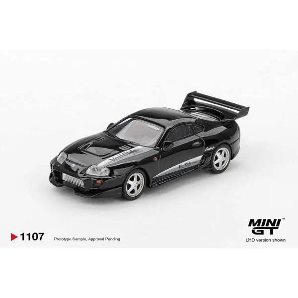 Mini GT 1/64 Toyota Supra VeilSide Combat V-II Black MGT01107 - MINI GT - Ürün Görseli 1