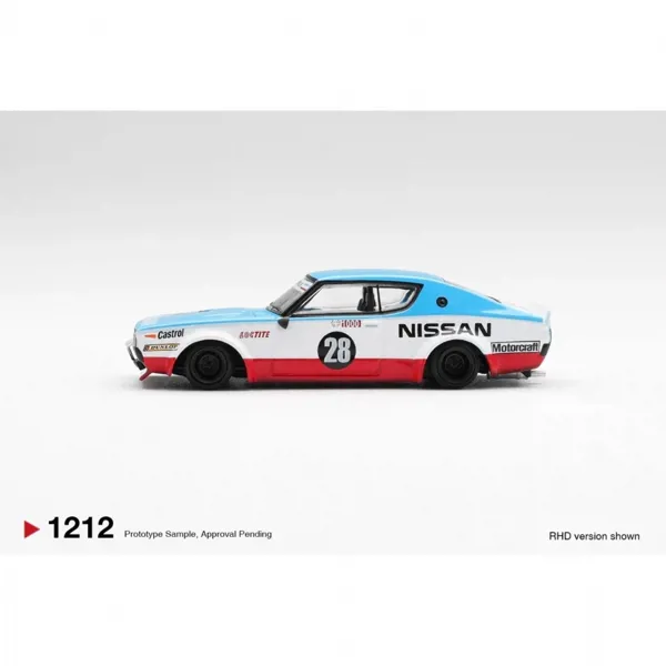 Mini GT 1/64 Nissan Skyline Kenmeri Liberty Walk Nissan Racing '75 concept MGT01212 - MINI GT - Ürün Görseli 1
