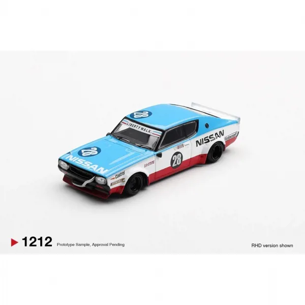 Mini GT 1/64 Nissan Skyline Kenmeri Liberty Walk Nissan Racing '75 concept MGT01212 - MINI GT - Ürün Görseli 1