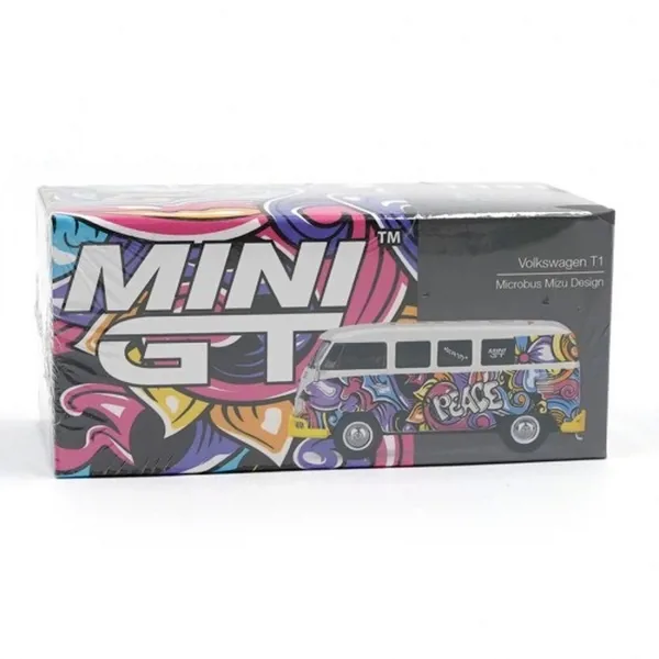 Mini GT 1/64 Volkswagen T1 Microbus Mizu Design MGT01191 - MINI GT - Ürün Görseli 1
