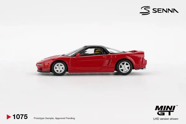 Mini GT 1/64 Honda NS-X Prototype Midship Sports 1989 Ayrton Senna w/ Figure MGT01075 - MINI GT - Ürün Görseli 1
