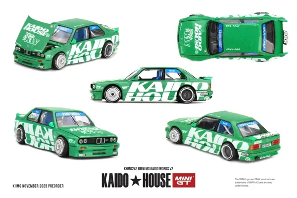 Mini GT x KaidoHouse 1/64 BMW M3 Kaido Works V2 KHMG242 - MINI GT - Ürün Görseli 1