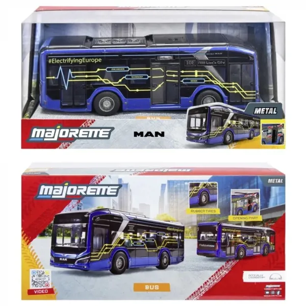 Majorette Lion's City Otobüs - Dickie - Ürün Görseli 1