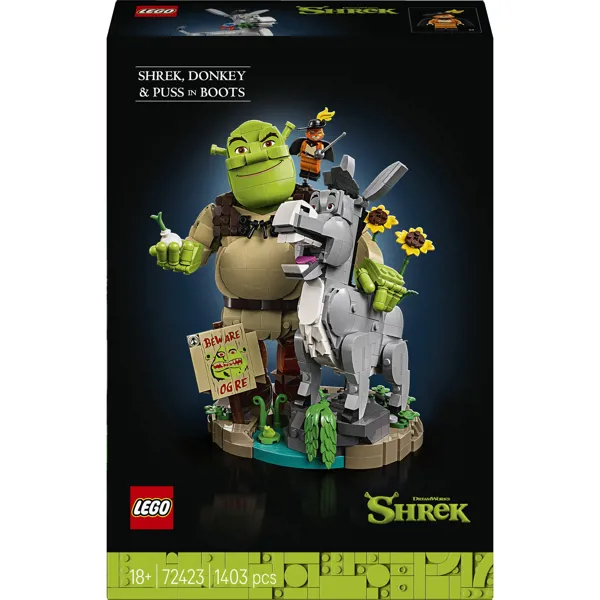 Lego Şrek, Eşek ve Çizmeli Kedi 72423 - Lego - Ürün Görseli 1