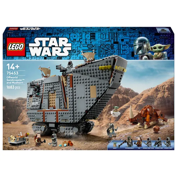 Lego Star Wars Gezegen Dışı Kum Taşıtı ve Mudhorn 75453 - Lego - Ürün Görseli 1