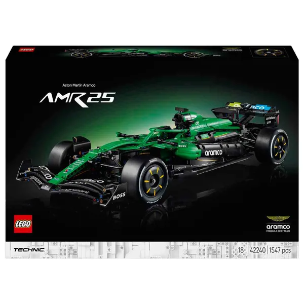 Lego Technic Aston Martin Aramco AMR25 F1 Araba 42240 - Lego - Ürün Görseli 1