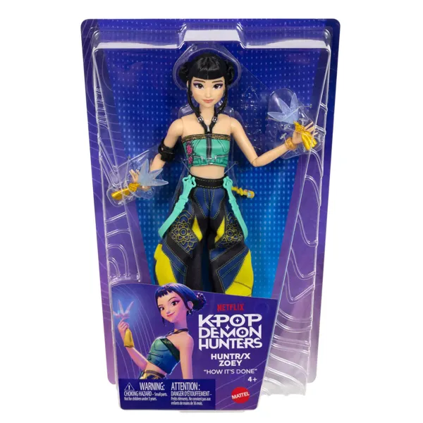 Demon Hunters - Ana Karakter Zoey JRN37 - Mattel - Ürün Görseli 1