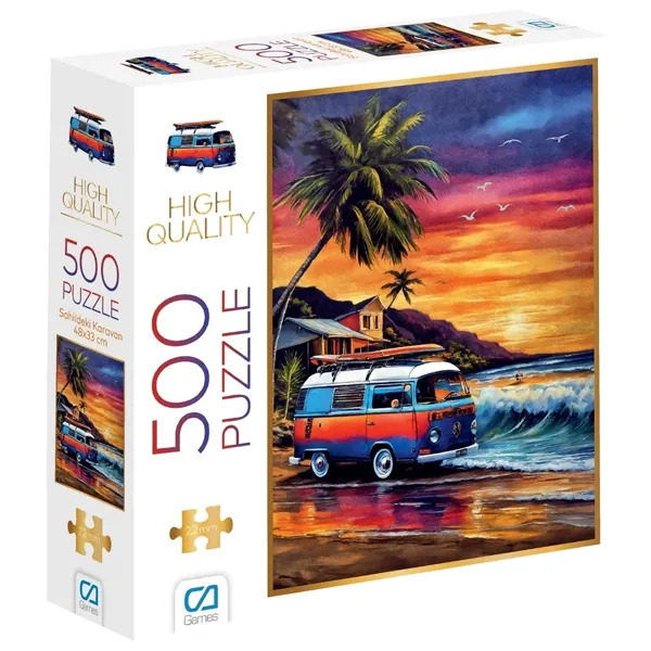 Ca Games Sahildeki Karavan Puzzle 500 - Ca Games - Ürün Görseli 1