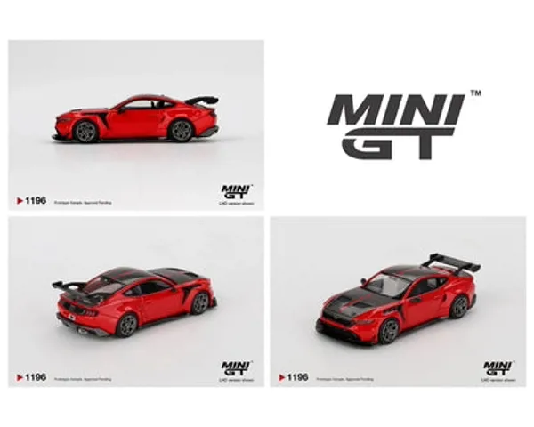 Mini Gt 1/64 Ford Mustang GTD Race Red - MINI GT - Ürün Görseli 1