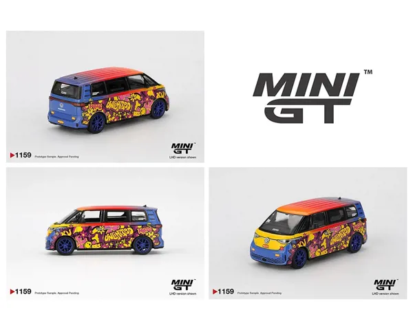 Mini Gt 1/64 Volkswagen ID.Buzz KW/BBS - MINI GT - Ürün Görseli 1