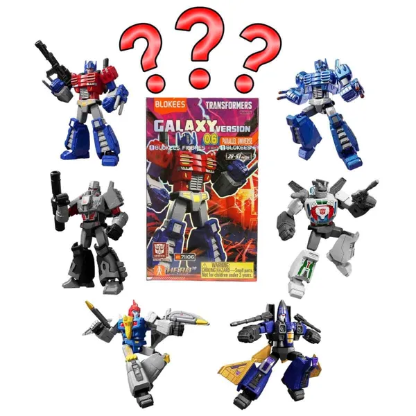 Blokees Transformers Galaxy Version Paralell Universe Figür Yapım Seti Sürpriz Paket S00071106 - Blokees - Ürün Görseli 1
