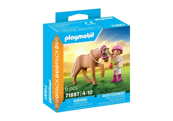 Playmobil Duopack Girl With Pony - PLAYMOBİL - Ürün Görseli 1