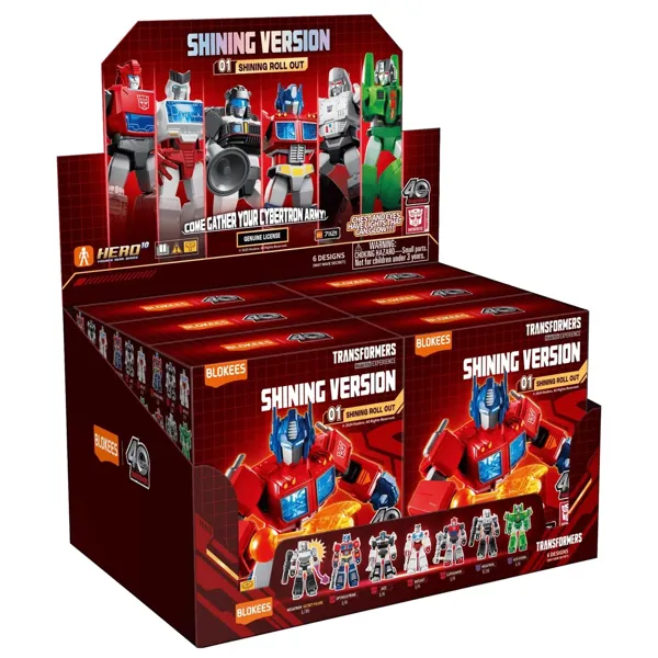 Blokees Transformers Shining Version 01 Shining Roll Out Mini Figür - Blokees - Ürün Görseli 1