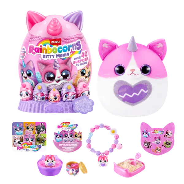 Rainbocorns Eggzania Kitty Mania Kedicik Gizemli Yumurta RAR36000 - Rainbocorns - Ürün Görseli 1