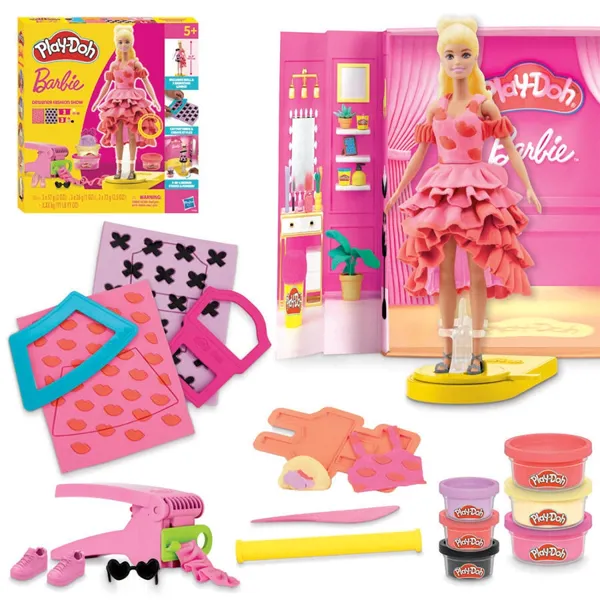Play Doh Barbie Tasarımcı Moda Gösterisi G31564 - Play Doh - Ürün Görseli 1