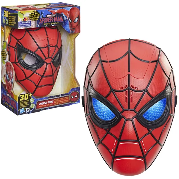Marvel Spider Man Wisecracking’ Glow Işıklı ve Sesli Elektronik Maske G2448 - Hasbro - Ürün Görseli 1