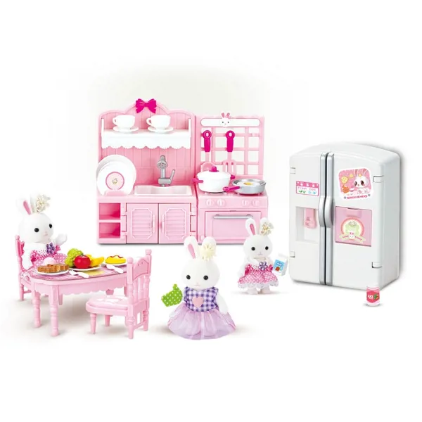 Bay Dreamy Mini Tavşan- Büyük Mutfak Oyun Seti BIG06617 - Bay Dreamy - Ürün Görseli 1