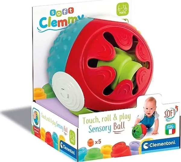 Baby Clementoni Soft Clemmy Yumuşak Blok Duyusal Top 17689 - Baby Clementoni - Ürün Görseli 1