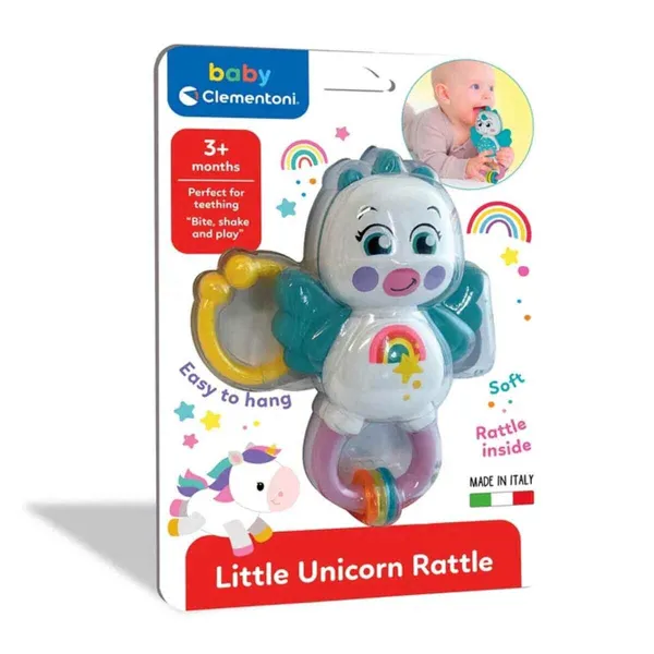 Baby Clementoni Sevimli Unicorn Çıngırak 17778 - Baby Clementoni - Ürün Görseli 1