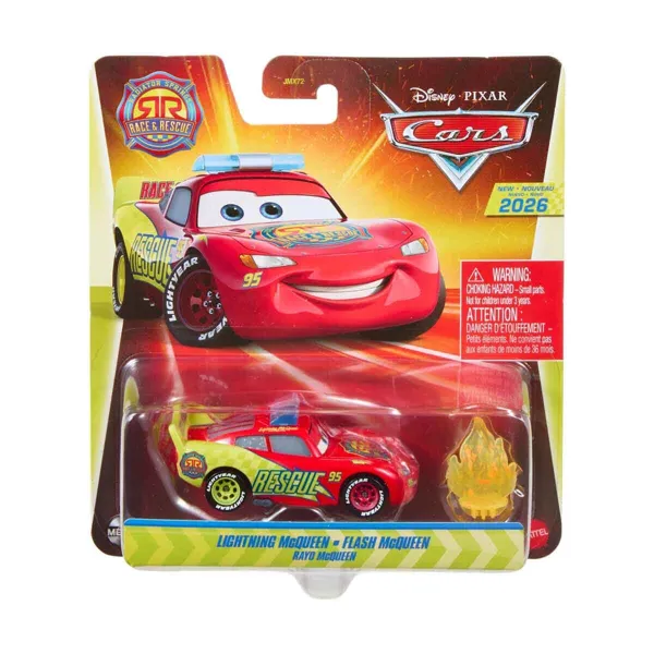 Disney Pixar Arabalar Yarış ve Kurtarma Operasyonu Araçları JMX72 Asortili - Cars - Ürün Görseli 1