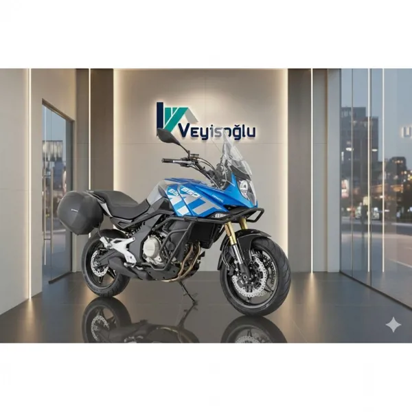 CF Moto 650 MT Motosiklet Atina Mavi - CFmoto - Ürün Görseli 1