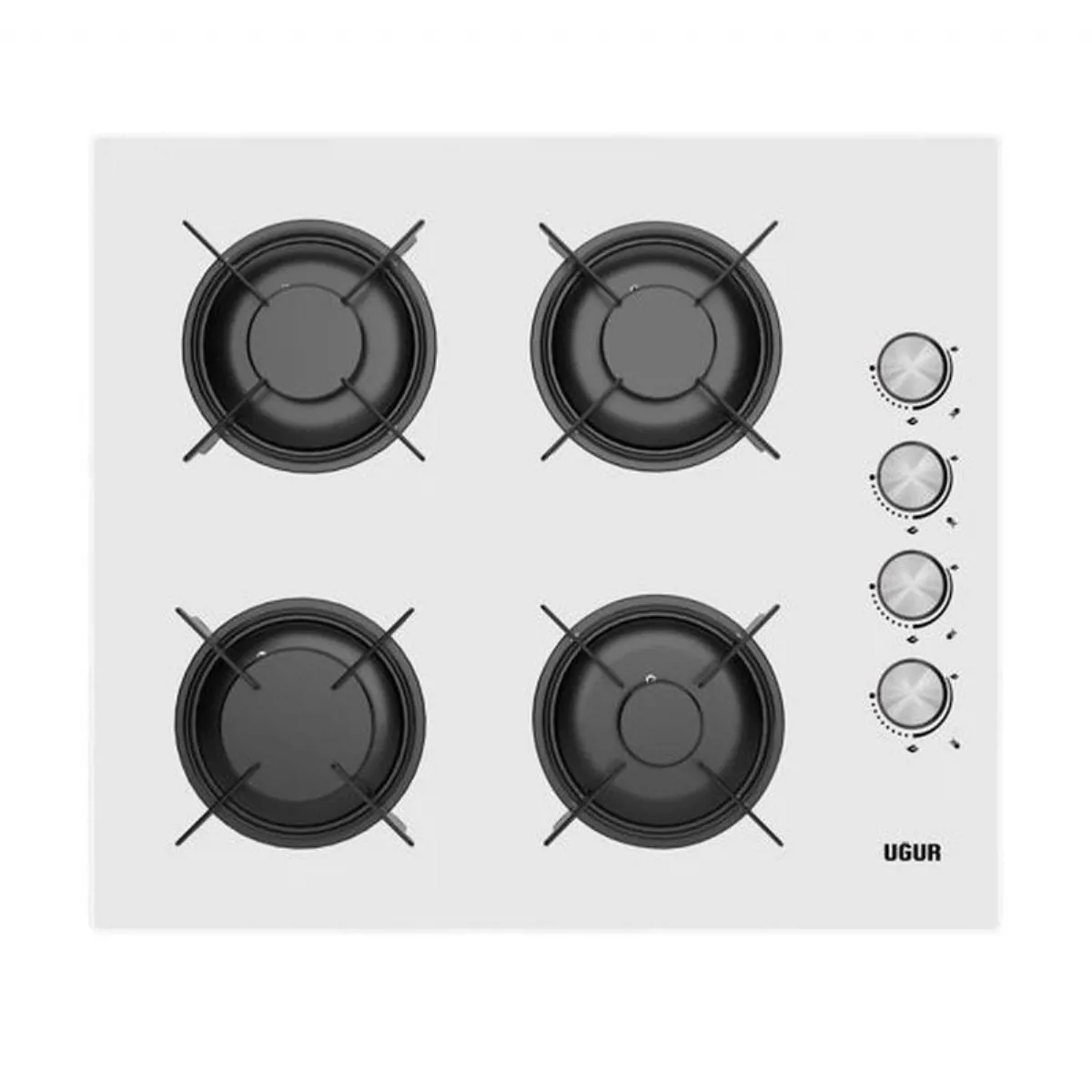 Uğur UEO 6040W0 BCY 2R1 Beyaz Set Üstü Ocak - Uğur - Ürün Görseli 1