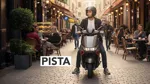 Mondial Pista Elektrikli Motosiklet Kahverengi
