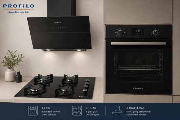 Profilo Premium Ankastre Set - Profilo - Ürün Görseli 1